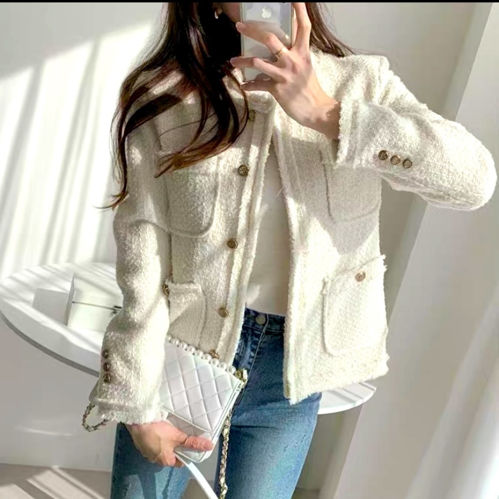 Chanel style Tweed blazer